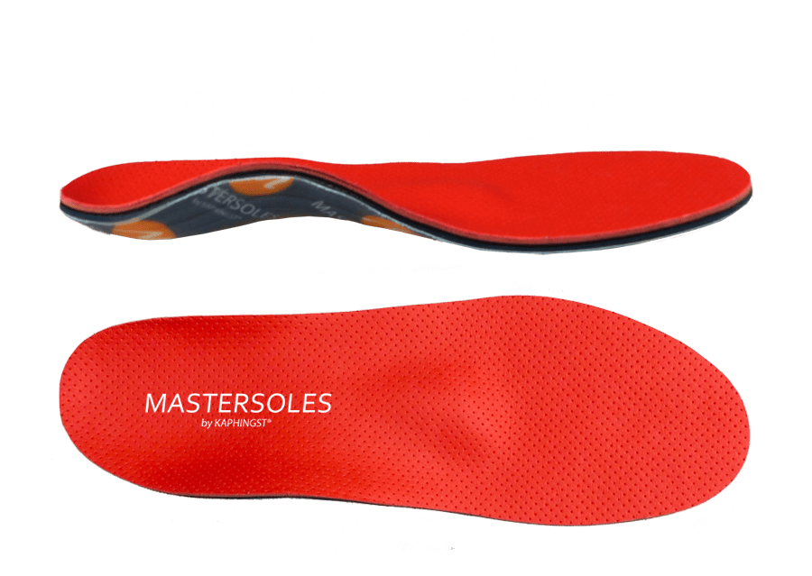 Mastersoles Alltagseinlagen Mikrofaserbezug Rot