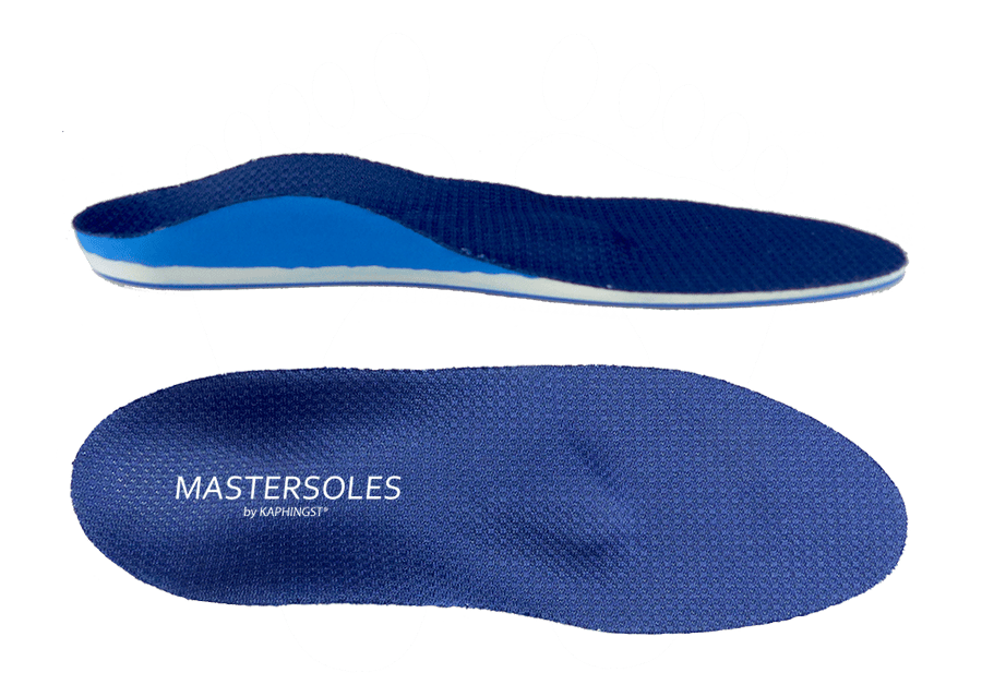 Mastersoles Sporteinlagen Hygienebezug Blau